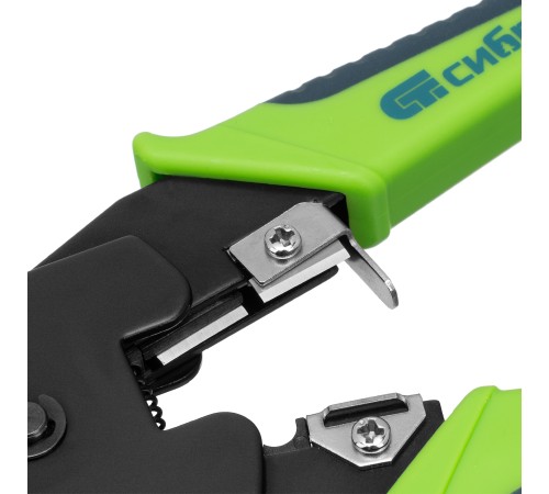 Клещи для обжима телефонных и компьютерных клемм 4P, 6P, 8P, функция обрезания проводов Сибртех