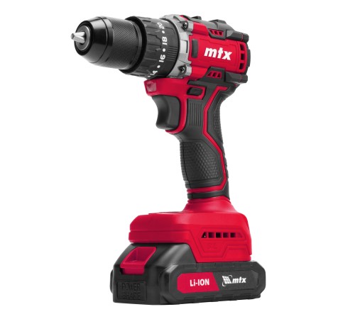 Дрель-шуруповерт аккумуляторная ударная бесщет. CIDS-BL-20, Li-Ion, 20 В// MTX