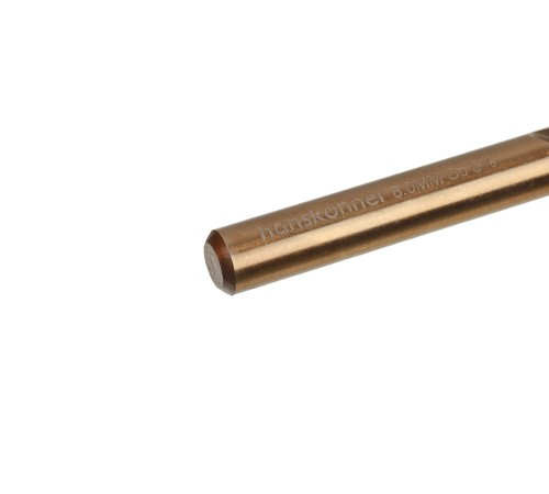 Сверло по металлу COBALT 8,0х117мм Hanskonner