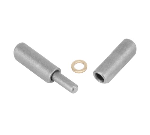 Петля каплевидная, D 10 x 65 мм с латунной шайбой Сибртех