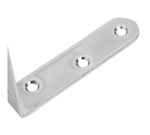 Кронштейн МК 80 х 80 мм, цинк, 10 шт, (Металлист)