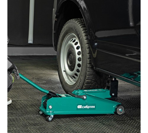 Домкрат гидравлический подкатной, 3 т, 192-532 мм, SUV Сибртех