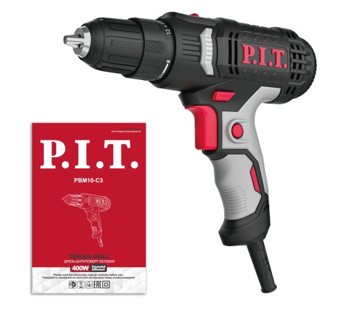 Дрель-шуруповерт сетевая P.I.T. PBM10-C3
