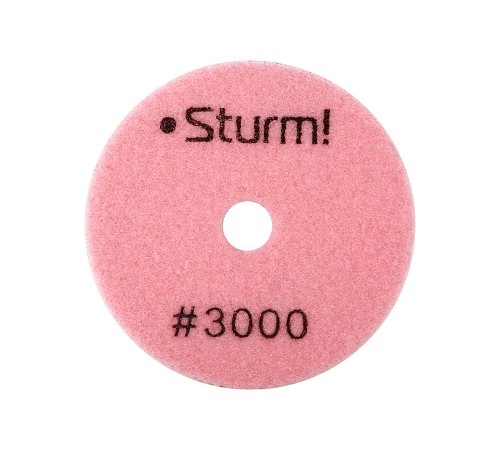 Круг шлифовальный гибкий Sturm! 9012-D100-3000 Круг шлифовальный гибкий Sturm! 9012-D100-3000