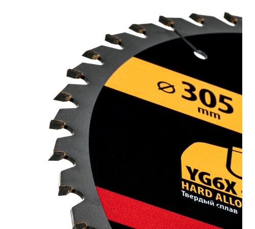 Пильный диск по дереву ф305 х 32 мм, 48 зубьев Denzel