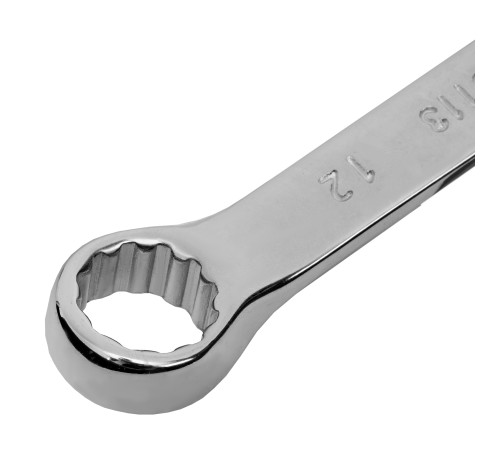 Ключ комбинированный, 12 мм, CrV, полированный хром Matrix