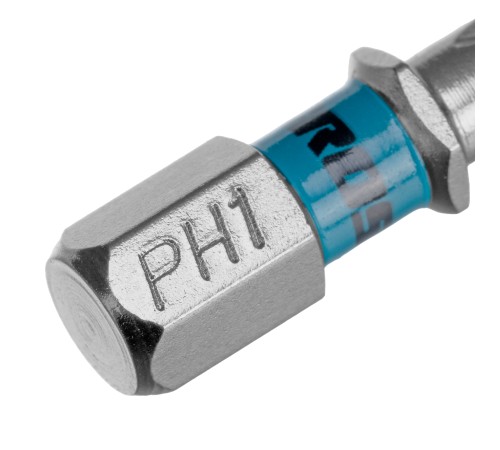 Бита PH1х25мм, сталь S2, шестигр., 10 шт. Gross