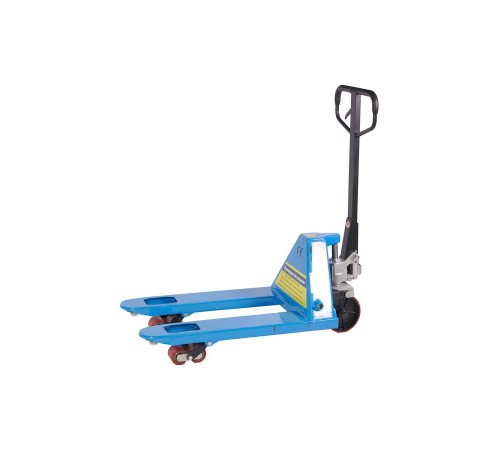 Тележка гидравлическая 2500 кг 800 мм TOR RHP(BF) (полиуретановые колеса)