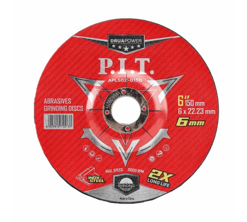 Диск шлифовальный по металлу P.I.T. APLS02-0150