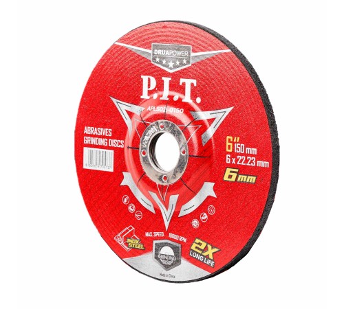 Диск шлифовальный по металлу P.I.T. APLS02-0150