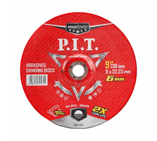 Диск шлифовальный по металлу P.I.T. APLS02-0230