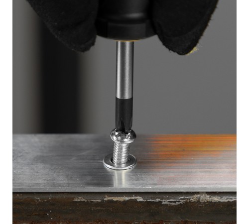 Отвертка, PH2х38 мм, S2, 3к рукоятка Denzel