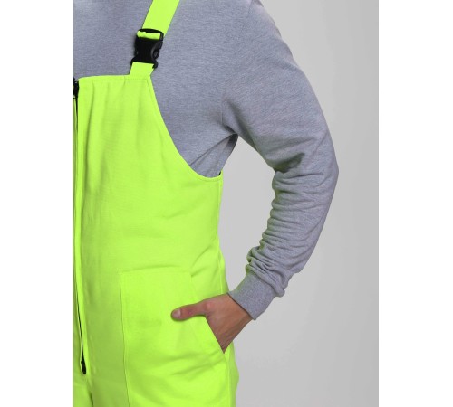 Костюм зимний Дорожник-Ультра (тк.Смесовая,210) п/к, лимонный/черный
