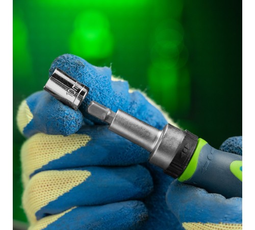 Отвертка ревер. + биты, 41 пред., PH+PZ+SL+H+T, CrV, 2к рукоятка Сибртех