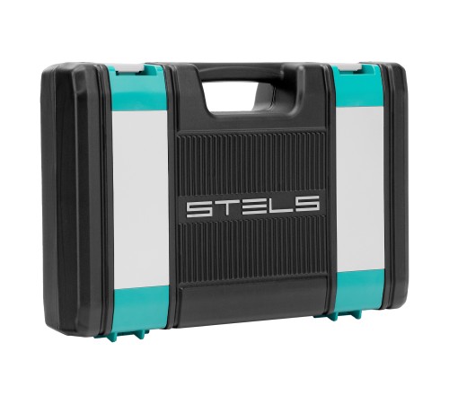 Набор инструмента, 1/2, Cr-V, S2, усиленный кейс, 58 предметов Stels