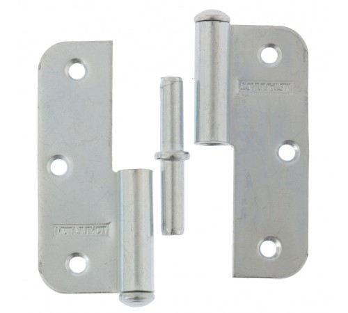 Петля накладная ПН1-85 правая, цинк, 4 шт, (Металлист) Петля накладная ПН1-85 правая, цинк, 4 шт, (Металлист)