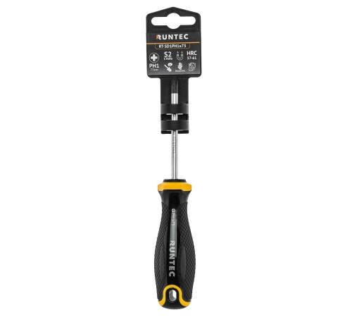 RUNTEC RT-SD1PH1x75 Отвертка RUNTEC PH1 x 75 мм S2