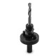 RUNTEC RT-AH7/16U5/8 Адаптер для биметаллических коронок RUNTEC 32-210 мм, HEX 11 мм - UNF 5/8"