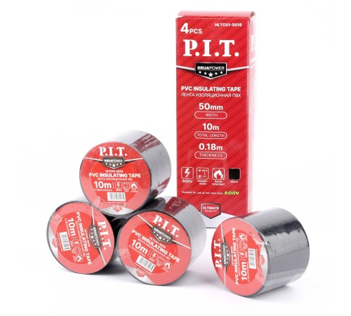 Лента изоляционная ПВХ P.I.T. DRUA HLTC01-5018