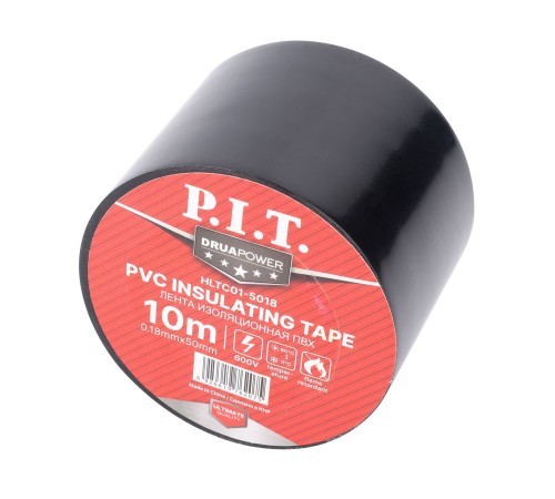 Лента изоляционная ПВХ P.I.T. DRUA HLTC01-5018