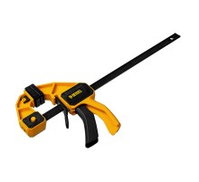 Струбцина F-образная, быстрозажимная, 300 х 80 мм, усиленный нейлоновый корпус Denzel