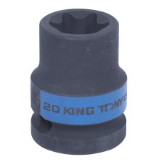 Головка торцевая ударная TORX Е-стандарт 1/2", E20, L = 38 мм KING TONY 457520M