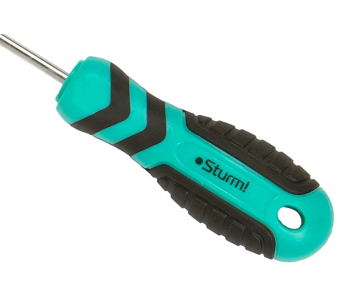 Отвертка TORX TT15H*75мм, с отверстием, CrV магнитный наконечник Sturm! Отвертка TORX TT15H*75мм, с отверстием, CrV магнитный наконечник Sturm!