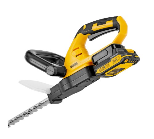 Кусторез аккумуляторный HTD-510, нож 510 мм, Li-Ion, 20 В Denzel