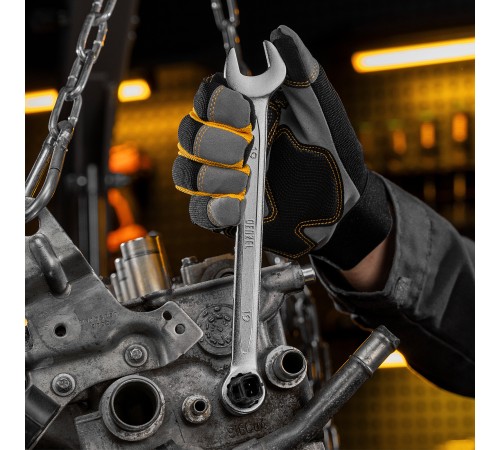 Набор инструментов, 1/2", 1/4", CrV, S2, пластиковый кейс, 122 предмета Denzel