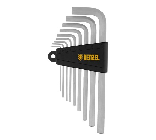 Набор инструментов, 1/2", 1/4", 3/8", CrV, S2, пластиковый кейс, 144 предмета Denzel