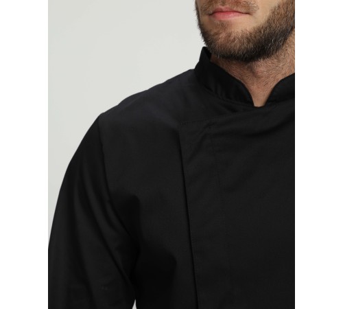 Китель повара Гастро (тк.Смесовая,160), черный