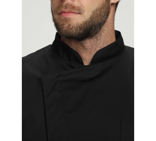 Китель повара Гастро (тк.Смесовая,160), черный