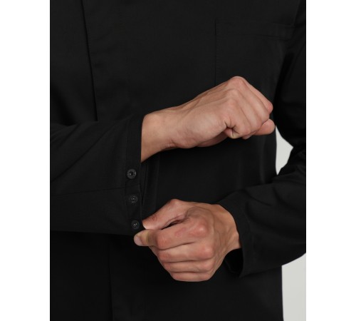 Китель повара Гастро (тк.Смесовая,160), черный