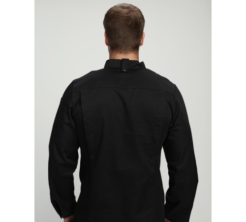 Китель повара Гастро (тк.Смесовая,160), черный