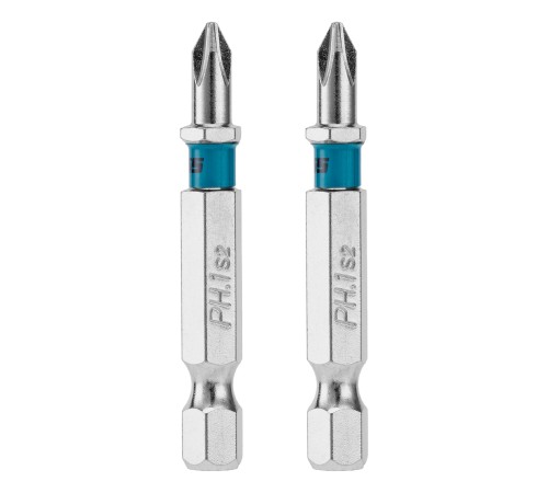 Бита PH1х50мм, сталь S2, шестигр., 2 шт. Gross