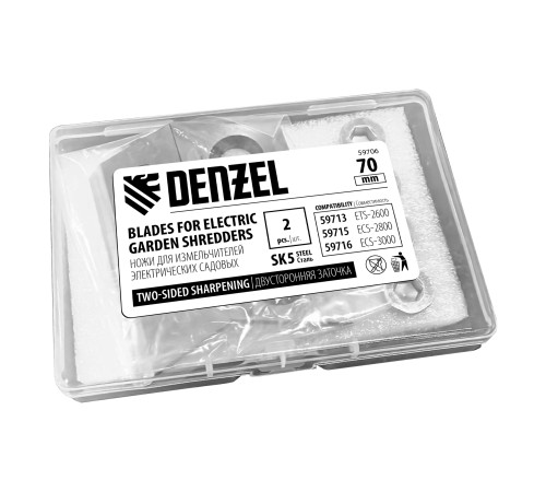 Набор ножей для электрических измельчителей, SK5 Denzel