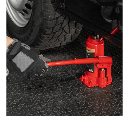 Домкрат гидравлический бутылочный, 5 т, h подъема 195-380 мм Sparta