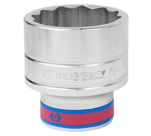 Головка торцевая стандартная двенадцатигранная 3/4", 2", дюймовая KING TONY 633064S Головка торцевая стандартная двенадцатигранная 3/4", 2", дюймовая KING TONY 633064S