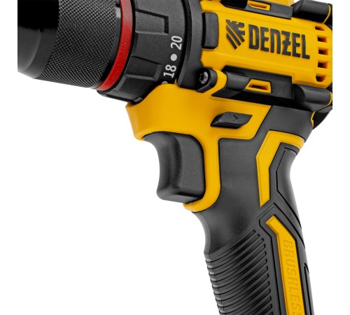 Дрель-шуруповерт аккумуляторная бесщет. CDH-BL-20, Li-Ion, 20 В// Denzel