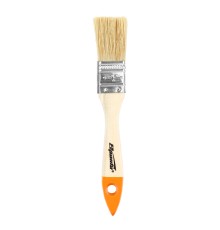 Кисть плоская Slimline 1" (25 мм) натуральная щетина, деревянная ручка Sparta