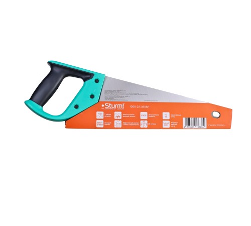 Ножовка по дереву, 350мм, 7TPI, 2D зуб, Sturm!