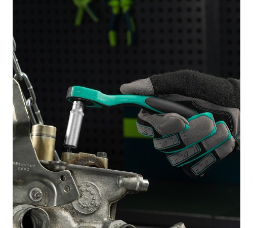 Набор инструмента, 1/4, Cr-V, S2, усиленный кейс, 47 предметов Stels