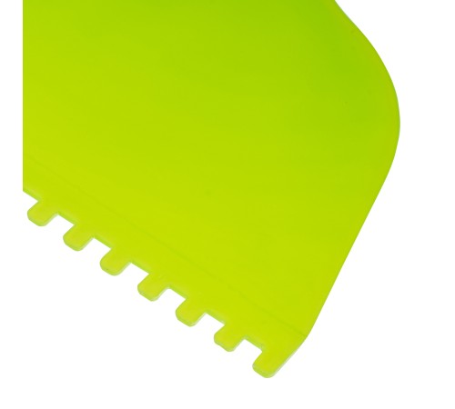 Шпатель для клея, пластмассовый, зубчатый 4 х 4 мм Сибртех