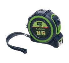 Рулетка Сапфир,двухкомпонентный корпус,5 м х 19 мм Сибртех