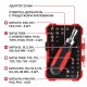 Набор бит с рукояткой P.I.T. ADVANCE HSDR04-0029