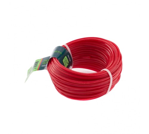 Леска для триммера звезда, 2.4 мм х 15 м, Сибртех