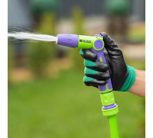 Пистолет-распылитель, регулируемый, двухкомпонентная рукоятка Palisad