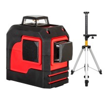 Комплект: лазерный уровень RGK PR-2M + штанга-упор RGK CG-2