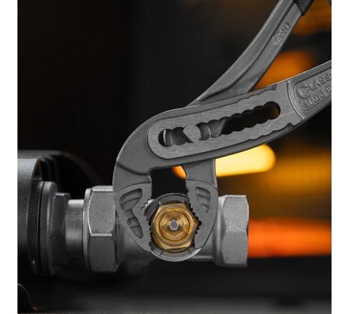 Клещи переставные, обливные рукоятки, 240 мм Denzel