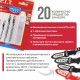 Набор пилок для лобзиков P.I.T. AJSB01-0020